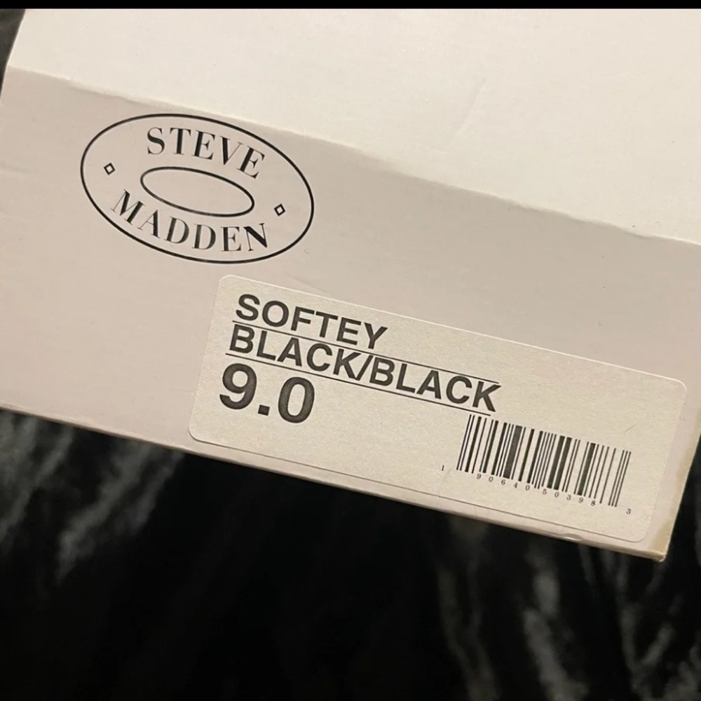 Steve Madden Fur Slides sz 9 - Picture 5 of 5